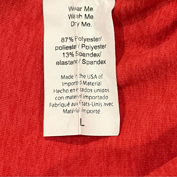 Beyond Yoga Spacedye Caught in the Midi High Waisted Legging Red Heather Large - Picture 9 of 10